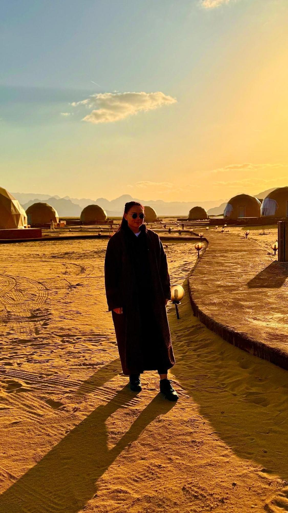 Wadi Rum Anwar Luxury Camp מראה חיצוני תמונה
