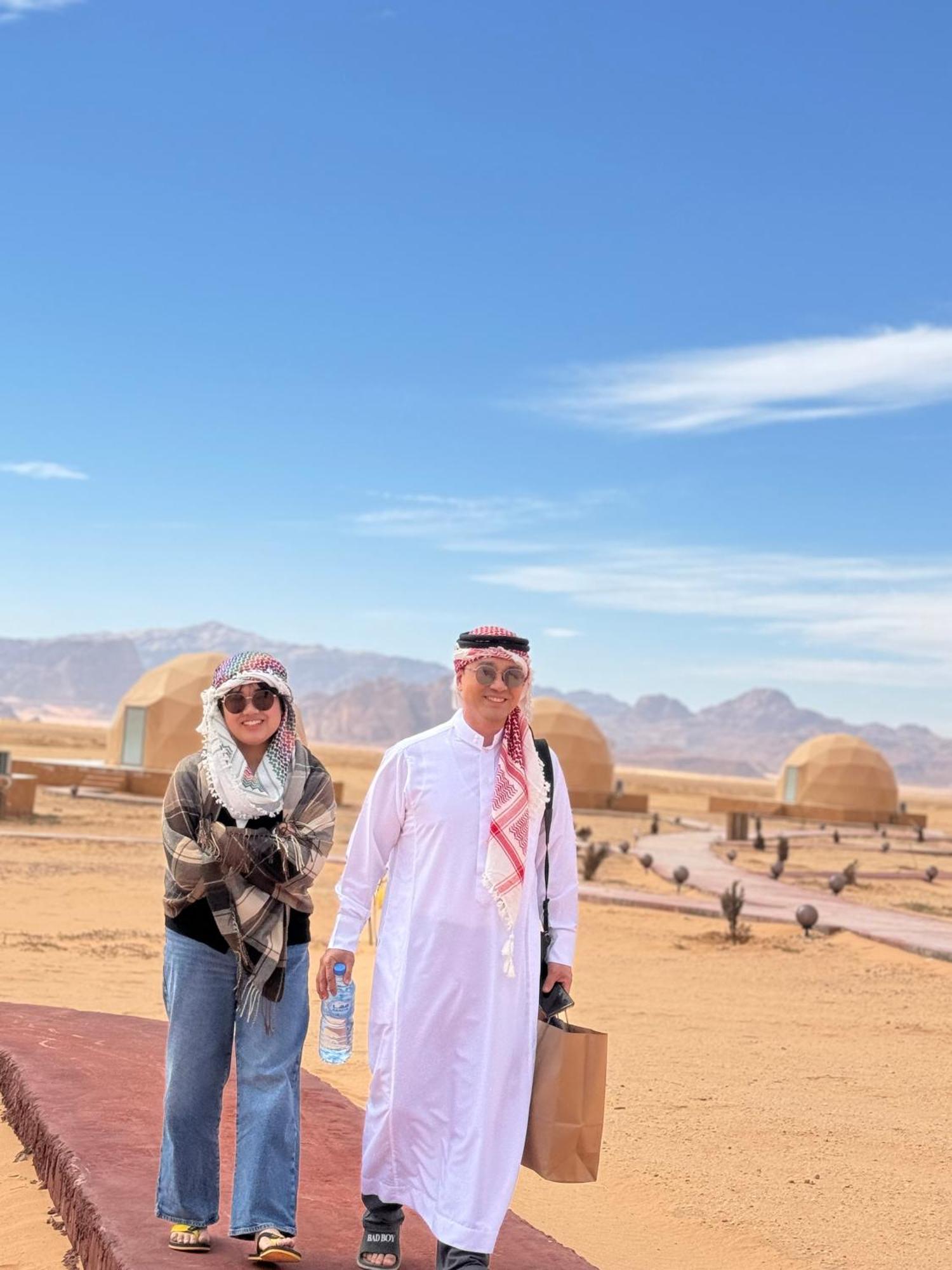 Wadi Rum Anwar Luxury Camp מראה חיצוני תמונה
