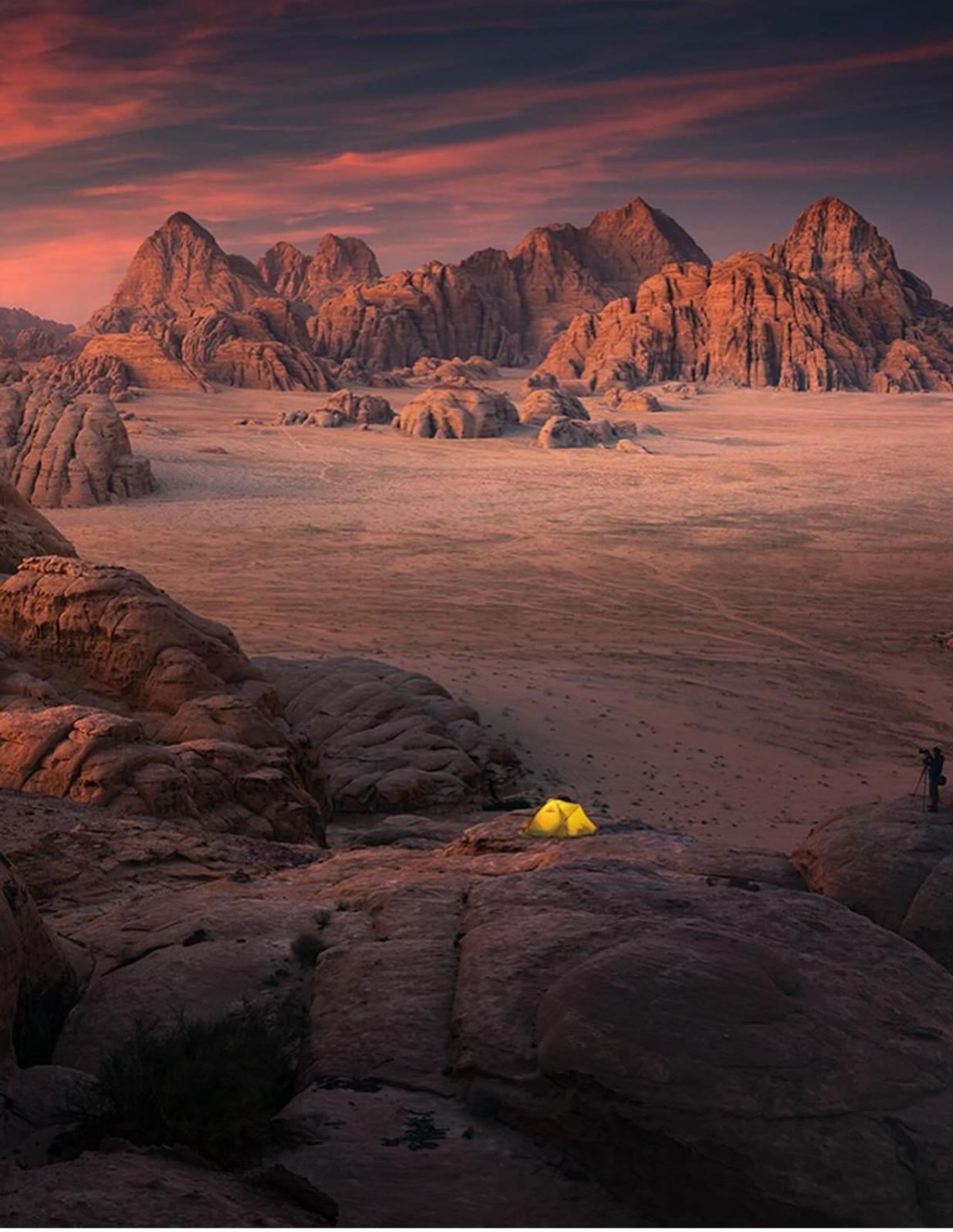 Wadi Rum Anwar Luxury Camp מראה חיצוני תמונה